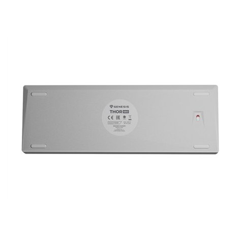Genesis | THOR 660 RGB | Gaming keyboard | RGB LED light | US | White | Wireless/Wired | 1.5 m | Gateron Red Switch | Wireless c - 6